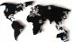 Decolicious Dekoracyjna Mapa Świata 3D 1