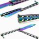Kandar Nóż Motylkowy Balisong Butterfly Rainbow 1