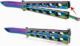 Kandar Nóż Motylkowy Balisong Butterfly Rainbow 6