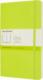 Moleskine Notes MOLESKINE Classic L (13x21 cm) gładki, miękka oprawa, lemon green, 240 stron, zielony 1