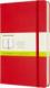 Moleskine Notes MOLESKINE Classic L (13x21 cm) gładki, twarda oprawa, scarlet red, 400 stron, czerwony 1