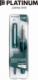 Platinum Pióro wieczne Platinum Prefounte Dark Emerald, F, w plastikowym opakowaniu, na blistrze, zielone 5