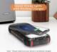 Powerbank Aiko Indukcja 20W 26800mAh Czarno-czerwony 1