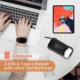 Powerbank Aiko Indukcja 20W 26800mAh Czarno-czerwony 2