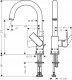 Bateria umywalkowa Hansgrohe Vernis Shape bateria umywalkowa 200, chrom 1