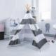 MAXXLLC TIPI WIGWAM DOMEK NAMIOT DZIECI OKNO DOMU I OGRODU 3
