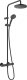 Zestaw prysznicowy Hansgrohe Vernis Blend Showerpipe 200 1 jet 1