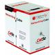Techly Kabel instalacyjny Cat5e, UTP 4x2, drut, CCA, 305m, szary (303591) 1