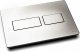 Przycisk spłukujący Tece TECEsolid metalowy przycisk spłukujący do WC stal nierdzewna szczotkowana (anti-fingerprint) 2