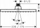 Deszczownica Hansgrohe Vernis Shape głowica górna 230 1Jet 7