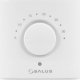 Salus Bezprzewodowy, natynkowy, elektroniczny regulator temperatury sieci ZigBEE -dobowy . 2xAA, biały 1