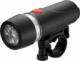 Carcommerce Lampka do roweru przednia czarna - 3 super white LED 1