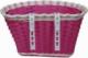 Carcommerce Koszyk na rower dziecięcy przedni - różowy 2