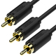 Kabel Unitek RCA (Cinch) x3 - RCA (Cinch) x3 1.5m czarny (Y-C950BK) 2