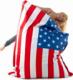 PODUCHA PUFA BEANBAG USA - BEZ WYPEŁNIENIA 1