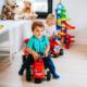 Falk FALK Traktorek Baby Case IH Ride-On Czerwony z Przyczepką + akc. od 12 miesięcy 2