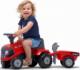 Falk FALK Traktorek Baby Case IH Ride-On Czerwony z Przyczepką + akc. od 12 miesięcy 5