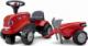 Falk FALK Traktorek Baby Case IH Ride-On Czerwony z Przyczepką + akc. od 12 miesięcy 7