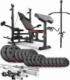 Hop-Sport Hop-Sport Zestaw kulturystyczny Premium 75kg z ławką hs-1075 1