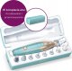 Beurer Beurer MP 84 manicure/pedicure set, nail care (turquoise/gold) 12
