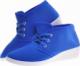 Pantofelek24 Wiązane niebieskie tenisówki na koturnie /C2-3 11145 S197/ 39 5