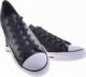 Skórzane męskie trampki Czarne /E8-3 11632 T196/ 41 3