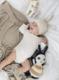 Piapimo Czapeczka bawełniana rozmiar 1-3 miesiące piaskowa kolekcja CuteSuit Piapimo 1