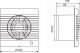 Venture Wentylator łazienkowy DECOR 200CHZ 230V,50HZ 8