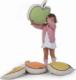 Childhome Childhome Poduszka kanwas Banan 2
