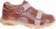Pantofelek24 Chłopięce sandały na rzepy Brown /A9-1 11649 T167/ 34 1