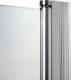 vidaXL Drzwi pod prysznic, szklane (100 cm) 4
