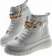 Pantofelek24 Białe creepersy na platformie /D6-2 9524 S690/ 41 2