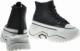 Pantofelek24 Czarne creepersy na platformie /F9-3 9560 S589/ 38 6