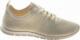 Pantofelek24 Elastyczne damskie buty sportowe Beżowe /F9-2 8166 S303/ 40 2