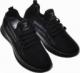 Pantofelek24 Lekkie sportowe buty męskie Black-Grey /B5-3 8972 S275/ 41 1