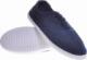 Pantofelek24 Sznurowane męskie tenisówki Granatowe /D6-1 11709 T193/ 41 3