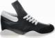 Pantofelek24 Czarne sneakersy na niskim koturnie /B2-3 9721 S190/ 36 6