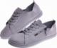 Pantofelek24 Sznurowane szare tenisówki /E9-3 DD1859-4 T296/ 39 3