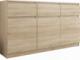 Mobene KOMODA 98CM SZAFKA 3 SZUFLADY SONOMA S3 PL Mobene 1
