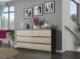 Mobene KOMODA 120CM SZAFKA 6 SZUFLAD WENGE MIX SONOMA R120 MOBENE 2