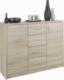 Mobene KOMODA 110CM SZAFKA 4 SZUFLADY SONOMA U1 PL Mobene 1