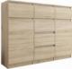 Mobene KOMODA 98CM SZAFKA 6 SZUFLAD SONOMA S62D PL Mobene 1