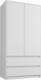 Mobene Szafa Mobene Modern 90 x 180 x 51 cm biała b-9 1