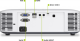 Projektor Casio XJ-V100W LED laserowy 1280 x 800px 3000lm DLP 2