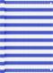 vidaXL vidaXL Parawan balkonowy, niebiesko-biały, 120x500 cm, HDPE 1