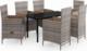 vidaXL 7-częściowy zestaw mebli ogrodowych z poduszkami, szary 2