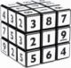 Kostka magiczna Sudoku dla miłośnika łamigłówek 1