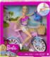 Lalka Barbie Barbie LALKA BARBIE NA ROWERZE HBY28 LALKA + ROWER 7