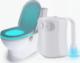 LAMPKA LED DO TOALETY WC CZUJNIK RUCHU i ŚWIATŁA 2