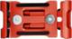 Uniwersalny aluminiowy uchwyt rowerowy Z-07 - Czerwony Uniwersalny 2